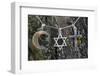 Symbols of Islam, Judaism and Christianity, Eure, France-Godong-Framed Photographic Print