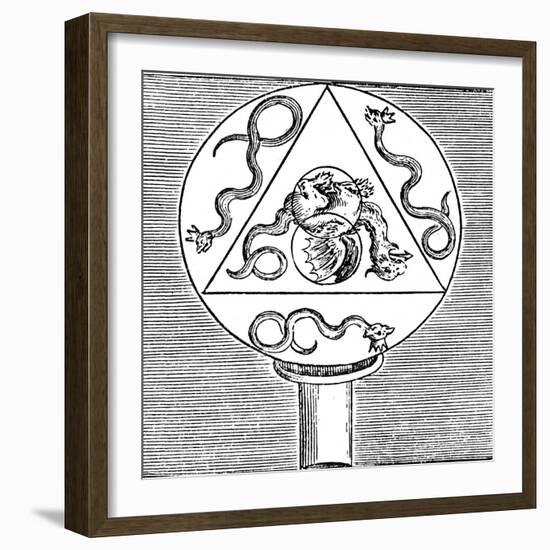 Symbols of the Synthesis of the Great Work, 1678-null-Framed Giclee Print