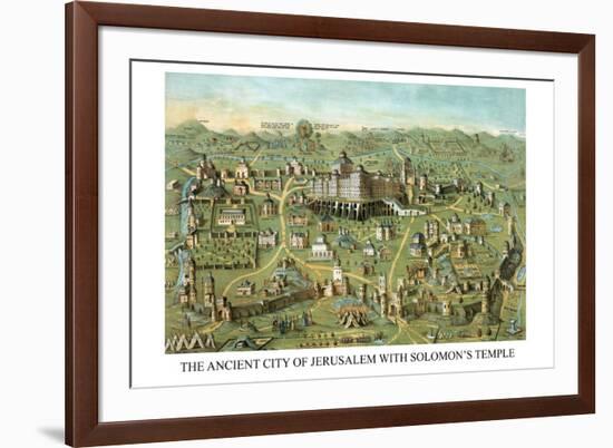 Symbols -Solomon's Temple-Charles O'Donnell-Framed Art Print