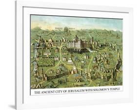 Symbols -Solomon's Temple-Charles O'Donnell-Framed Art Print