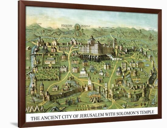 Symbols -Solomon's Temple-Charles O'Donnell-Framed Art Print