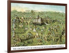 Symbols -Solomon's Temple-Charles O'Donnell-Framed Art Print