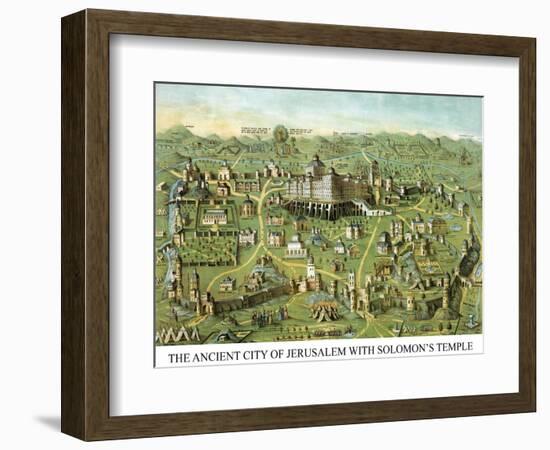 Symbols -Solomon's Temple-Charles O'Donnell-Framed Art Print