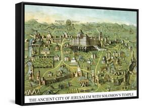 Symbols -Solomon's Temple-Charles O'Donnell-Framed Stretched Canvas