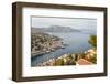 Symi Town, Symi Island, Dodecanese Islands, Greece-Peter Adams-Framed Photographic Print