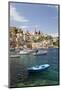 Symi Town, Symi Island, Dodecanese Islands, Greece-Peter Adams-Mounted Photographic Print