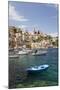 Symi Town, Symi Island, Dodecanese Islands, Greece-Peter Adams-Mounted Photographic Print