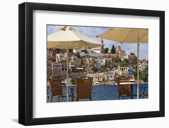 Symi Town, Symi Island, Dodecanese Islands, Greece-Peter Adams-Framed Photographic Print