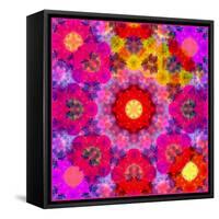 Symmetric Dreamy Photographic Layer Work from Tulips-Alaya Gadeh-Framed Stretched Canvas