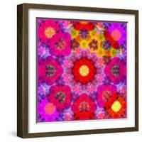 Symmetric Dreamy Photographic Layer Work from Tulips-Alaya Gadeh-Framed Photographic Print