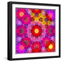 Symmetric Dreamy Photographic Layer Work from Tulips-Alaya Gadeh-Framed Photographic Print