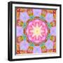 Symmetric Layer Work from Flowers Photographs-Alaya Gadeh-Framed Photographic Print