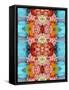 Symmetric Montage from Flowers-Alaya Gadeh-Framed Stretched Canvas