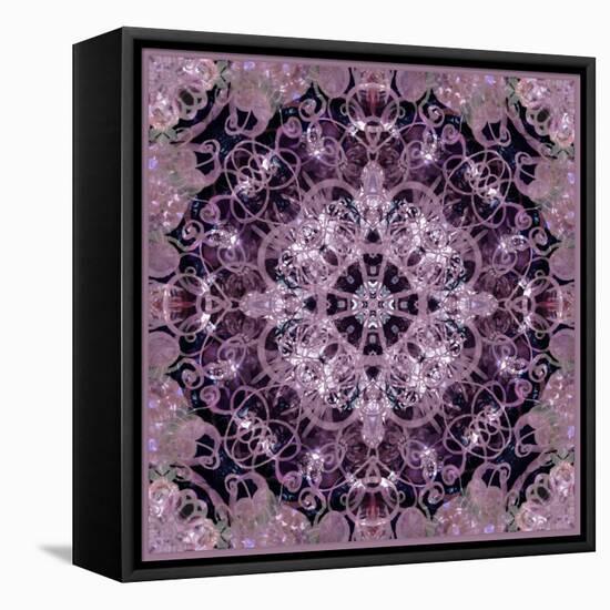 Symmetric Montage of Flowers-Alaya Gadeh-Framed Stretched Canvas