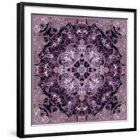 Symmetric Montage of Flowers-Alaya Gadeh-Framed Photographic Print