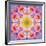 Symmetric Multicolor Layer Work of Blossoms-Alaya Gadeh-Framed Photographic Print