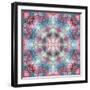 Symmetric Ornament from Flower Photographs-Alaya Gadeh-Framed Photographic Print