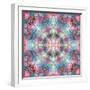 Symmetric Ornament from Flower Photographs-Alaya Gadeh-Framed Photographic Print