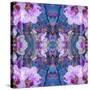 Symmetric Ornament from Flowers and Water Reflections-Alaya Gadeh-Stretched Canvas