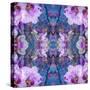 Symmetric Ornament from Flowers and Water Reflections-Alaya Gadeh-Stretched Canvas