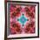 Symmetric Ornament from Flowers, Conceptual Photographic Layer Work-Alaya Gadeh-Framed Photographic Print