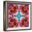 Symmetric Ornament from Flowers, Conceptual Photographic Layer Work-Alaya Gadeh-Framed Photographic Print