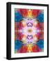 Symmetric Ornament from Flowers, Conceptual Photographic Layer Work-Alaya Gadeh-Framed Photographic Print