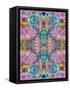 Symmetric Ornament from Flowers-Alaya Gadeh-Framed Stretched Canvas