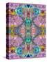 Symmetric Ornament from Flowers-Alaya Gadeh-Stretched Canvas