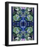 Symmetric Ornament from Flowers-Alaya Gadeh-Framed Photographic Print