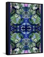 Symmetric Ornament from Flowers-Alaya Gadeh-Framed Stretched Canvas