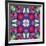 Symmetric Ornament from Multicolor Blossoms-Alaya Gadeh-Framed Photographic Print