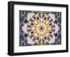 Symmetrical Floral Montage, Composing-Alaya Gadeh-Framed Photographic Print