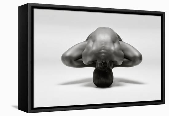 Symmetrical Gymnast-Ross Oscar-Framed Stretched Canvas