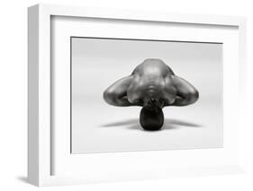 Symmetrical Gymnast-Ross Oscar-Framed Photographic Print