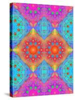 Symmetrical Ornament of Flower Photos-Alaya Gadeh-Stretched Canvas