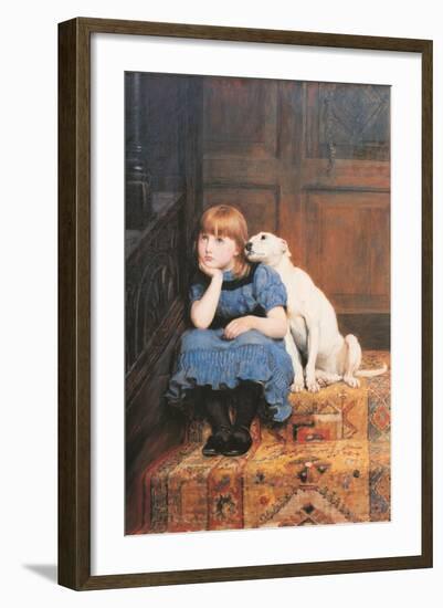 Sympathy-Briton Rivi?re-Framed Art Print