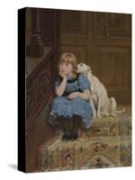 Sympathy-Briton Riviere-Stretched Canvas