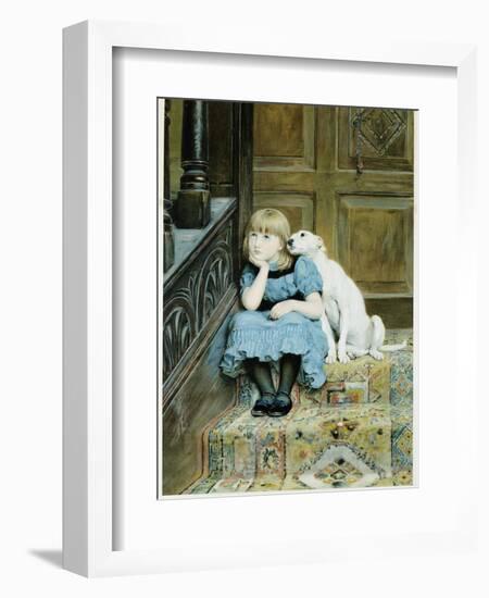 Sympathy-Briton Rivière-Framed Giclee Print