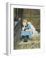 Sympathy-Briton Rivière-Framed Giclee Print