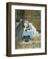 Sympathy-Briton Rivière-Framed Giclee Print