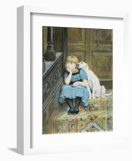 Sympathy-Briton Rivière-Framed Giclee Print