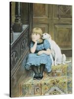 Sympathy-Briton Rivière-Stretched Canvas