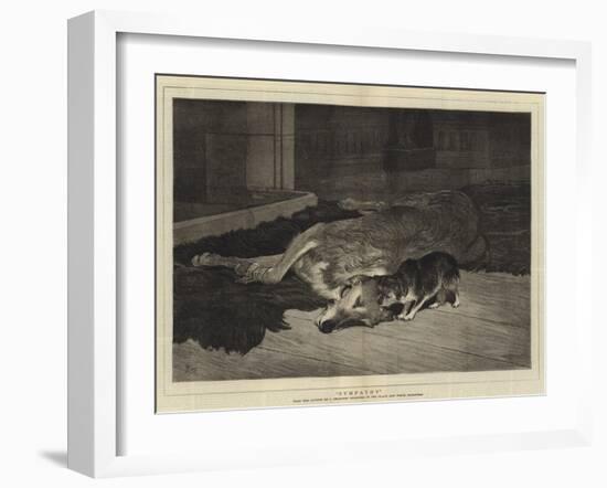 Sympathy-John Charlton-Framed Giclee Print