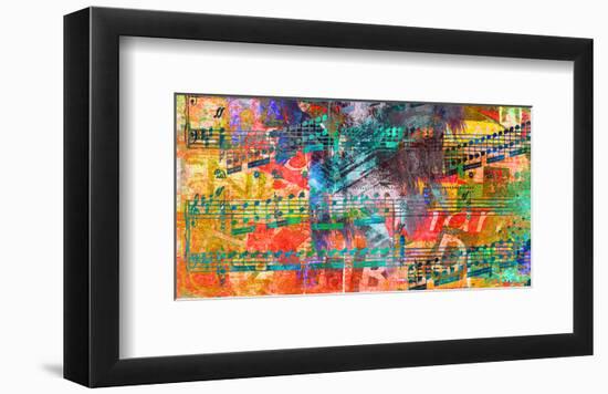 Symphomy 4th&Broadway-Parker Greenfield-Framed Art Print