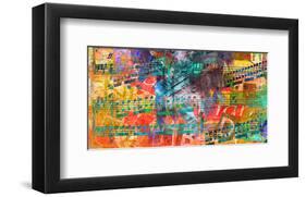 Symphomy 4th&Broadway-Parker Greenfield-Framed Art Print