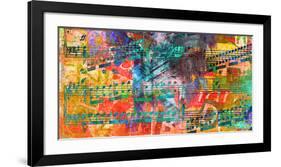 Symphomy 4th&Broadway-Parker Greenfield-Framed Art Print