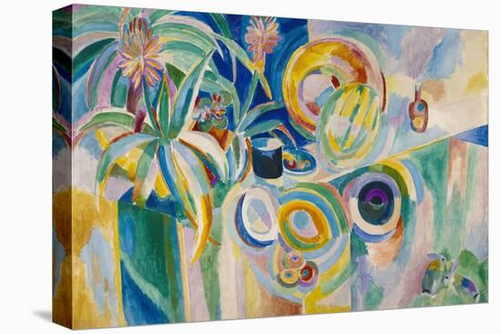 Symphonie colorée-Robert Delaunay-Stretched Canvas