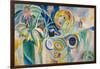 Symphonie colorée-Robert Delaunay-Framed Giclee Print