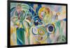 Symphonie colorée-Robert Delaunay-Framed Giclee Print